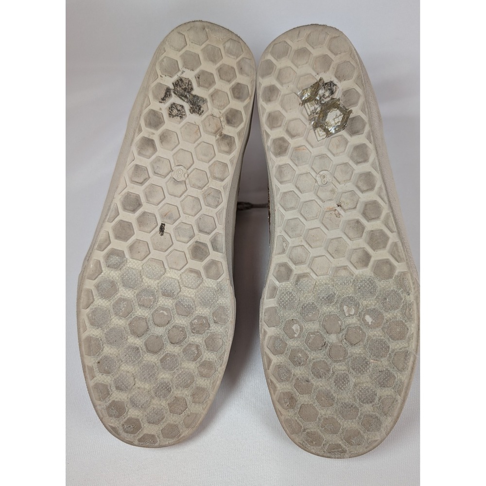 ShuShop Rina Rose Gold Glitter Star High Top Sneakers Beige Womens 8 - Picture 10 of 10